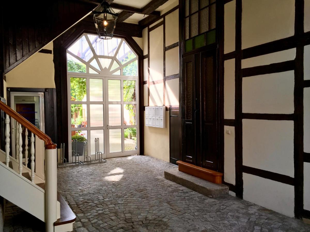 Schoene Ferienwohnung Am Mathildenbrunnen Quedlinburg Exterior photo